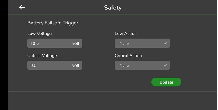 battery failsafe